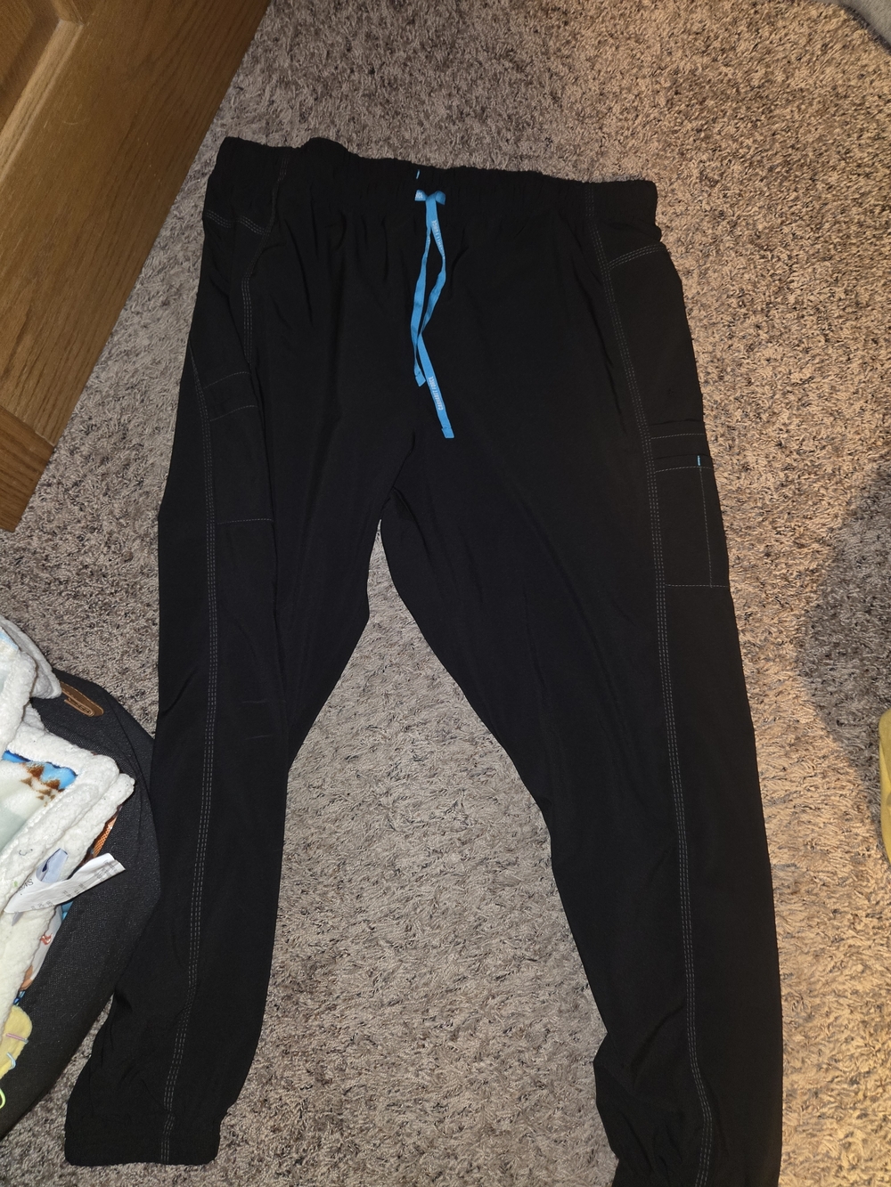 Carharrt Black Jogger Scrubs